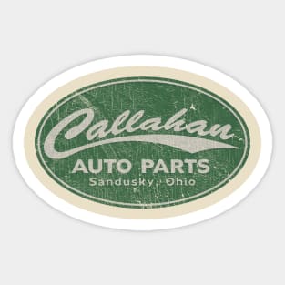 Classic callahan auto parts Sticker